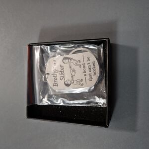 Brother And Sister A Bond That Can't Be Broken Keychain (A-30)